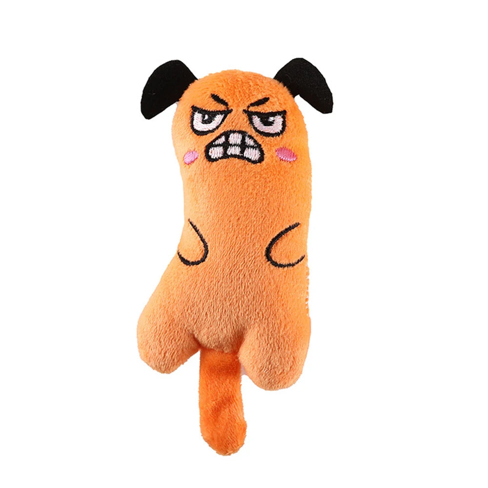 1Pcs Carrot Safe Durable Braided Dog Chew Toys Puppy Molar Cleaning Teeth Cotton Rope