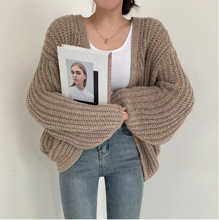 Vintage Cardigan Sweater Casual