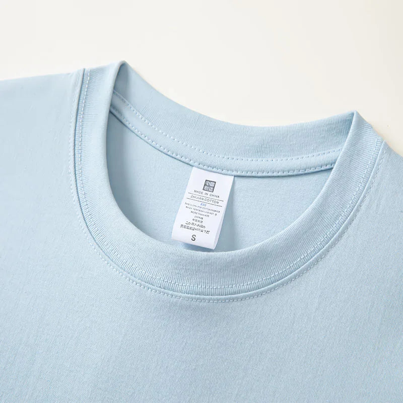 Men's Oversized Thick Round Neck T-shirt