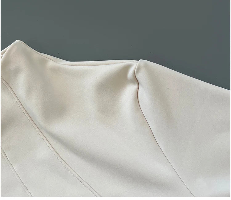 Slim-Fit Zippe Long Sleeve Breathable Quick Dry Stand Up Collar for Women