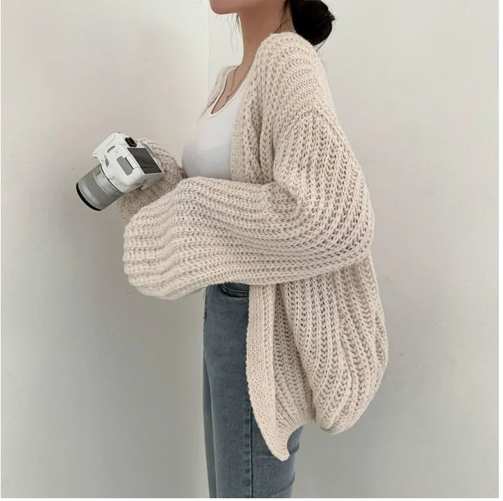 Vintage Cardigan Sweater Casual