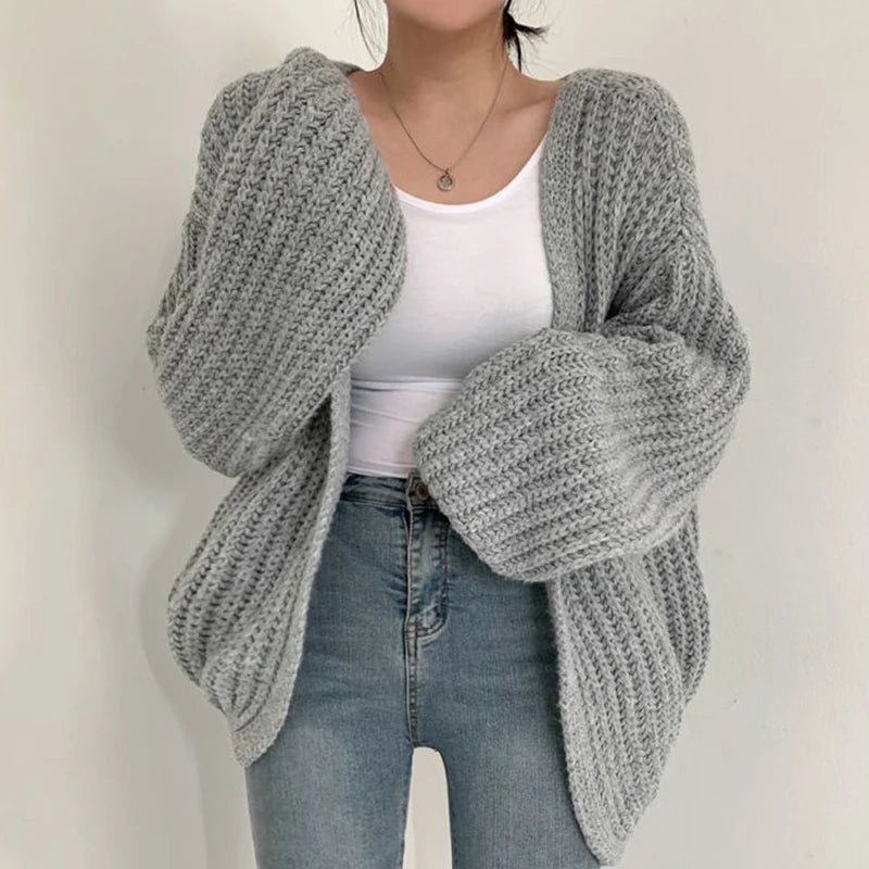 Vintage Cardigan Sweater Casual