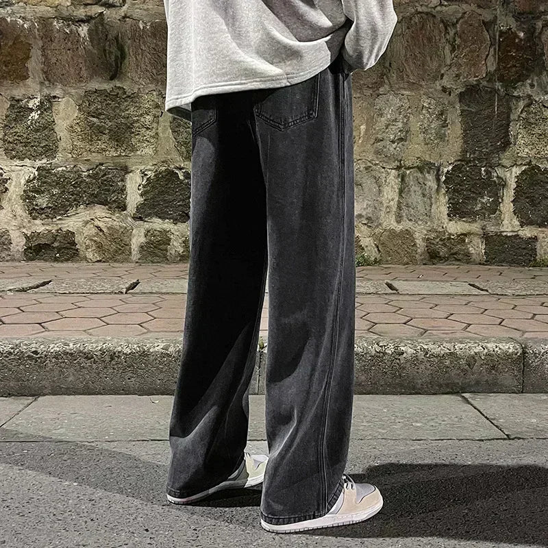 Men’s Loose Straight Wide Pants