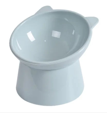 Pet feeding bowl Diagonal neck guard bowl