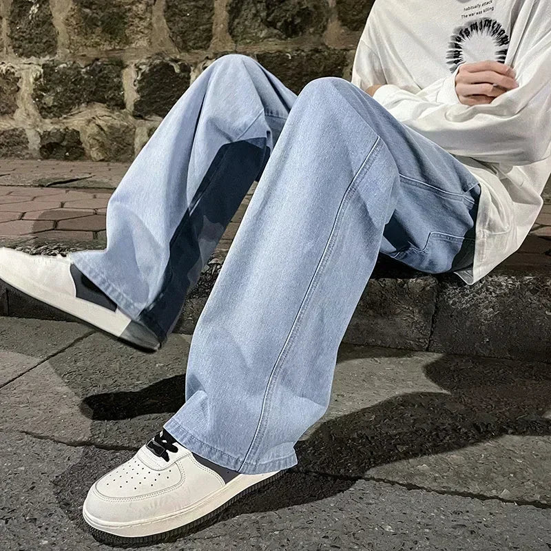 Men’s Loose Straight Wide Pants