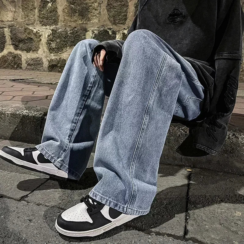 Men’s Loose Straight Wide Pants