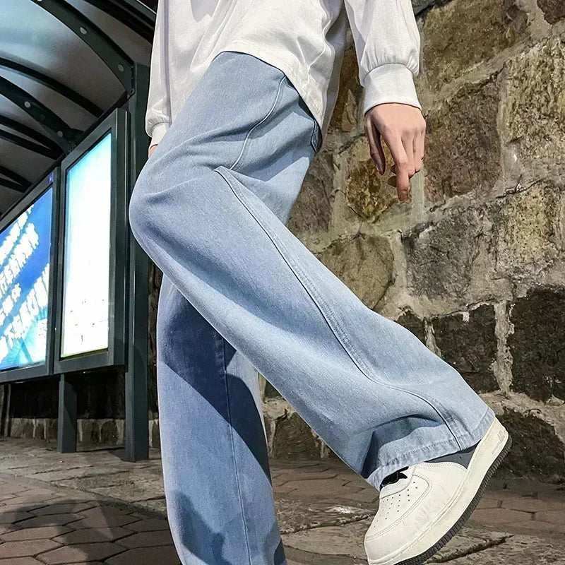 Men’s Loose Straight Wide Pants