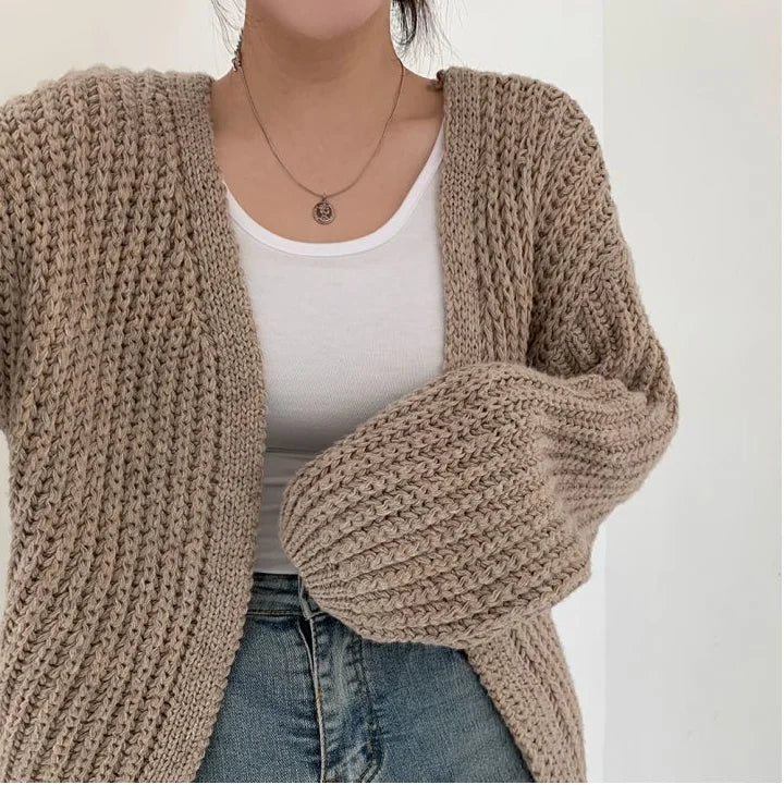 Vintage Cardigan Sweater Casual