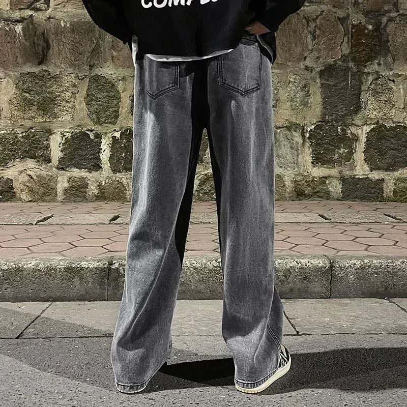 Men’s Loose Straight Wide Pants