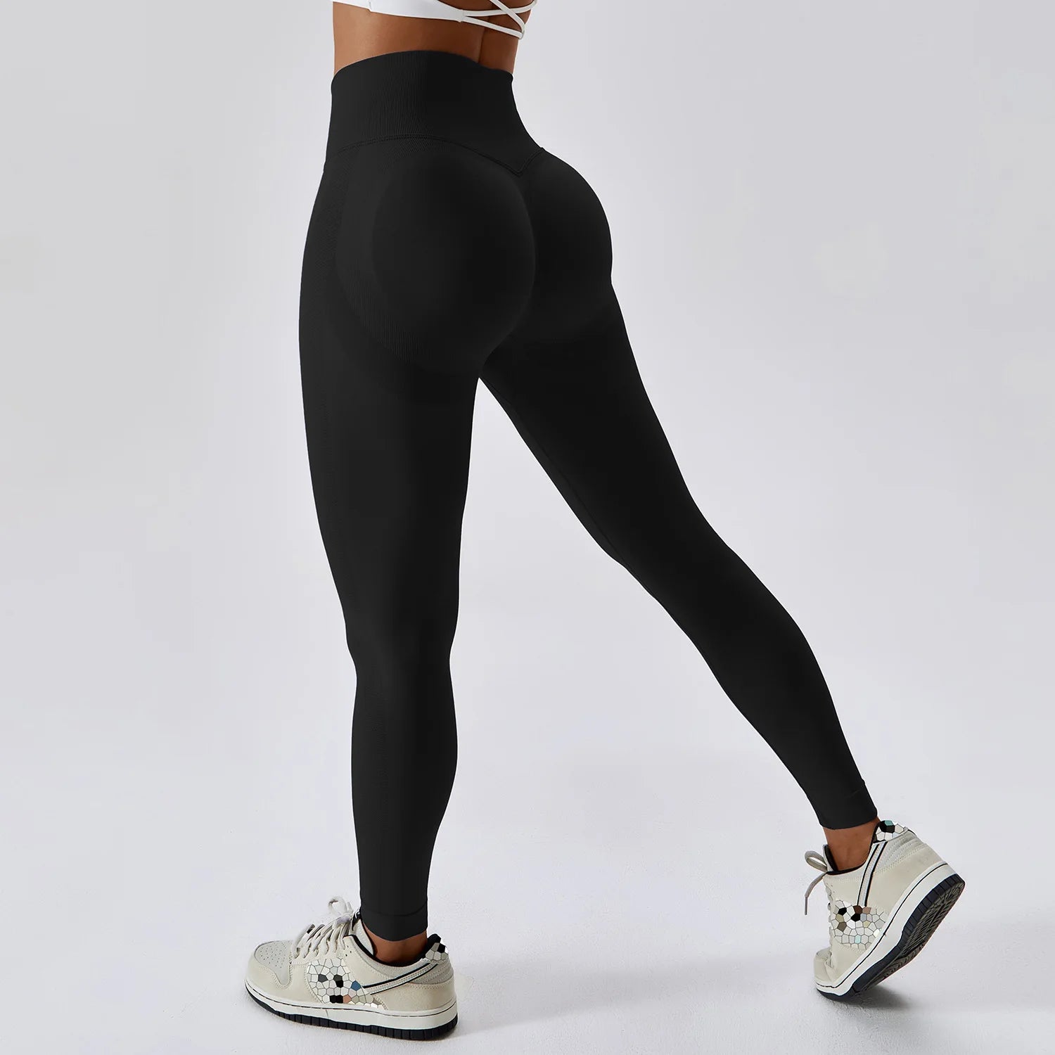 Women Fitness Running High Waist Slim Push Up Sport Scrunch Butt Legging