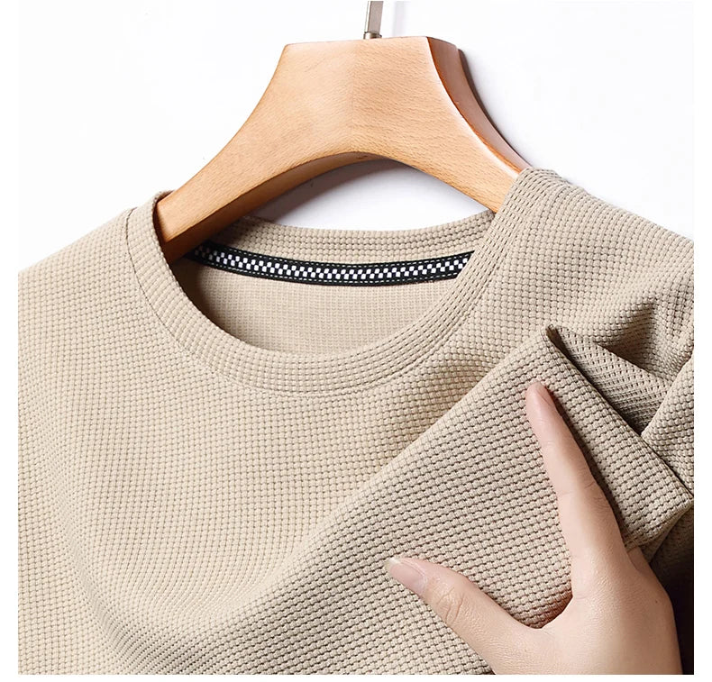 Round Neck Short Sleeved T-shirt for Men