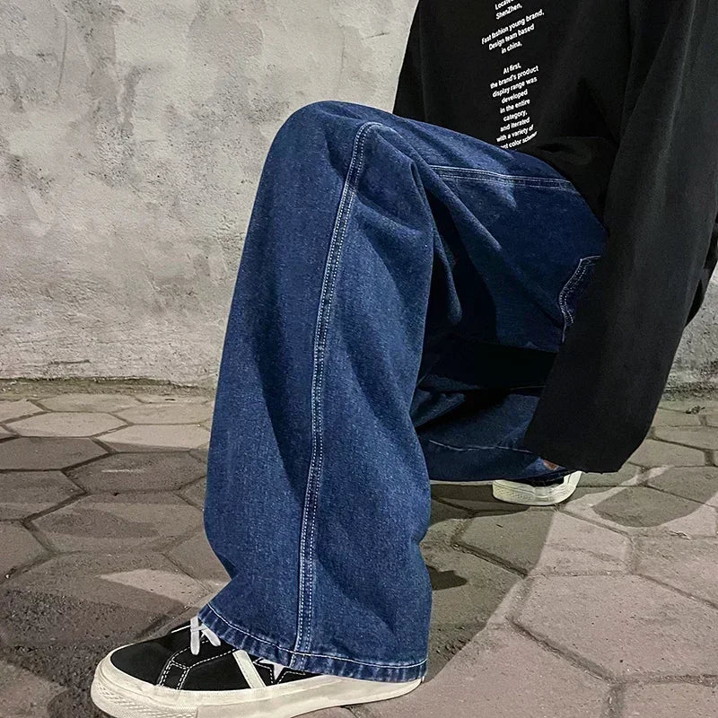 Men’s Loose Straight Wide Pants
