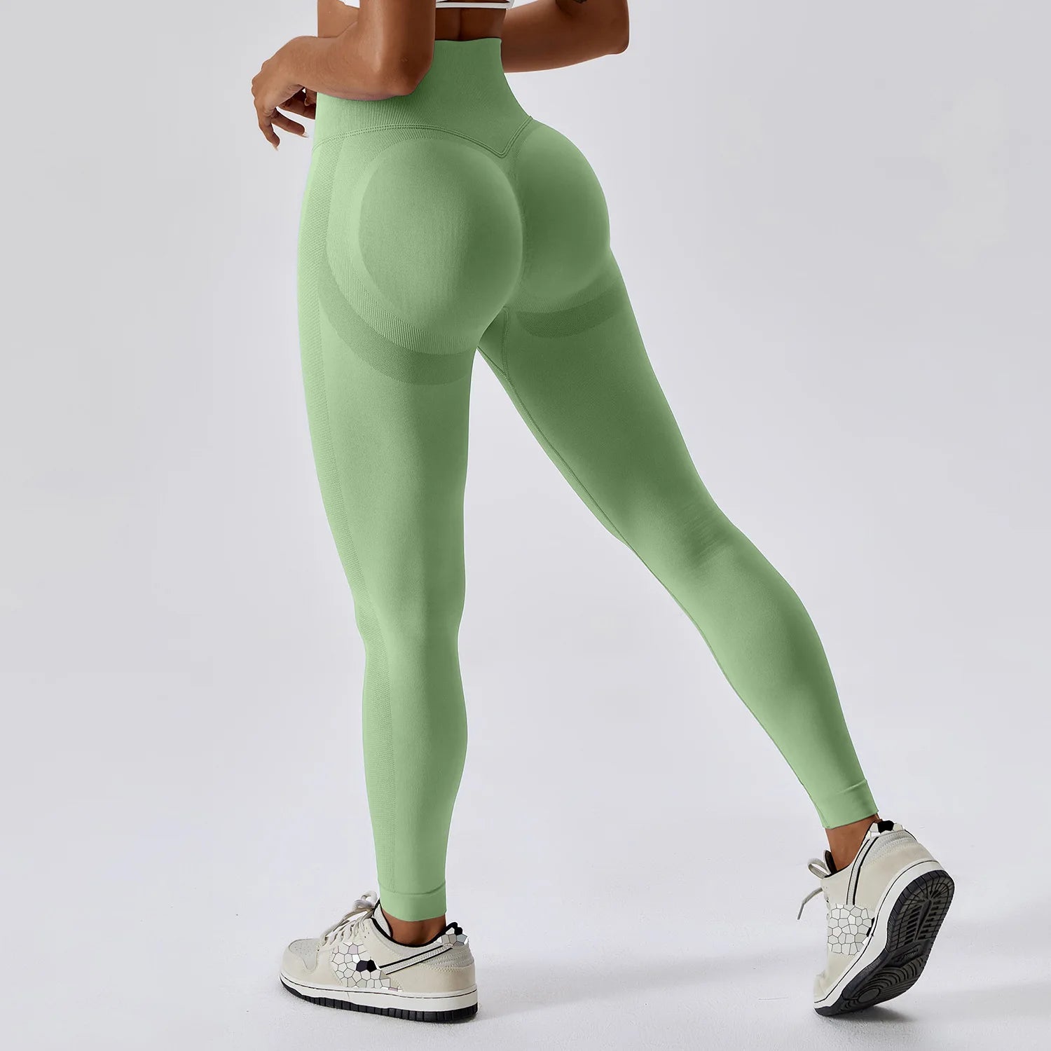 Women Fitness Running High Waist Slim Push Up Sport Scrunch Butt Legging