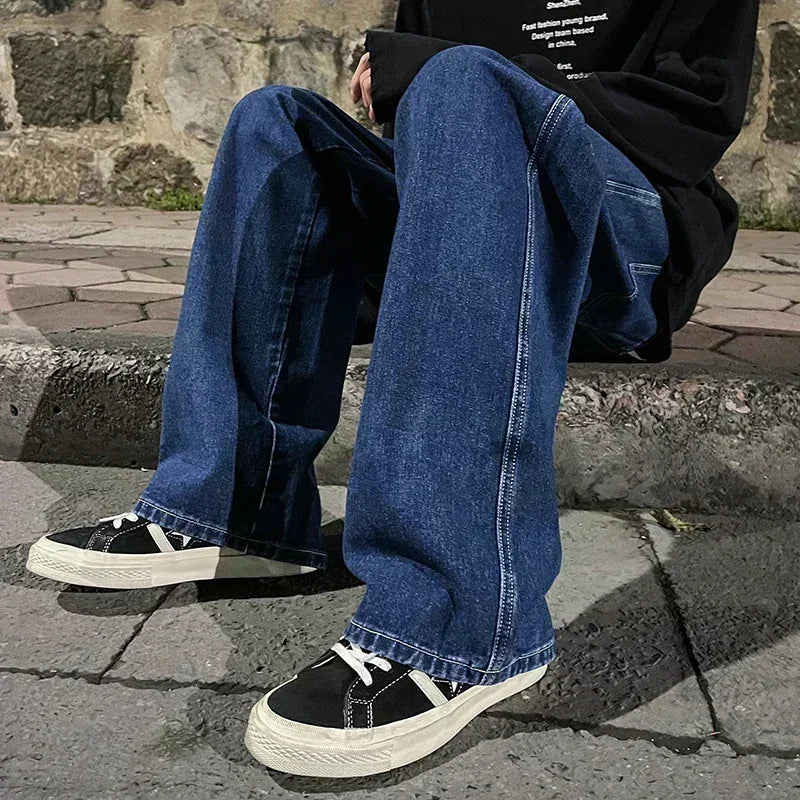 Men’s Loose Straight Wide Pants