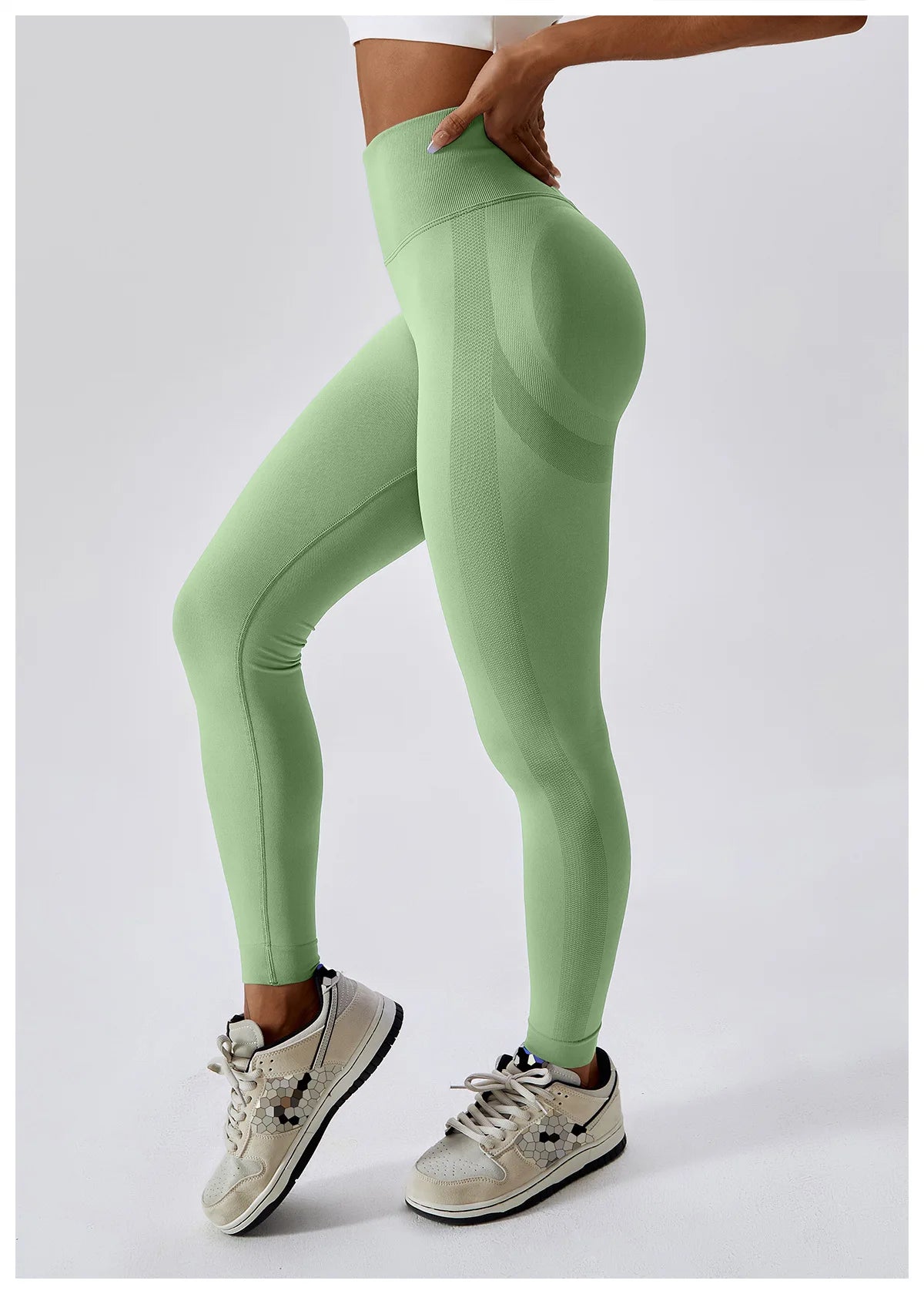 Women Fitness Running High Waist Slim Push Up Sport Scrunch Butt Legging