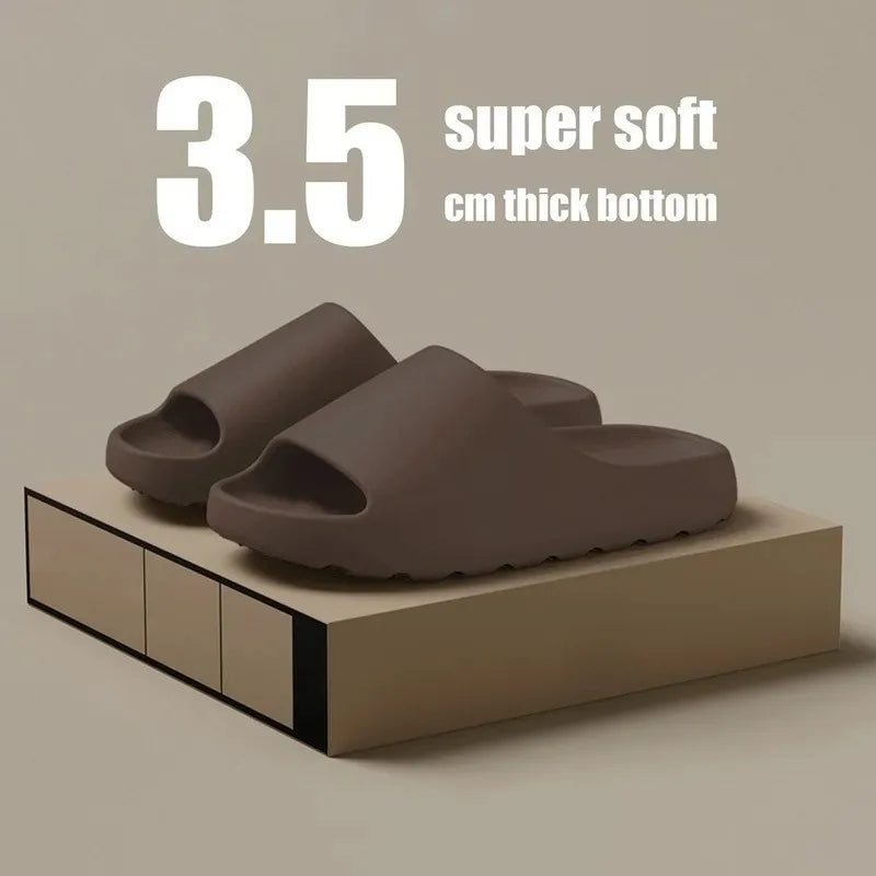 Coconut Slippers Cloud Thick-soled Soft Bottom Sandals
