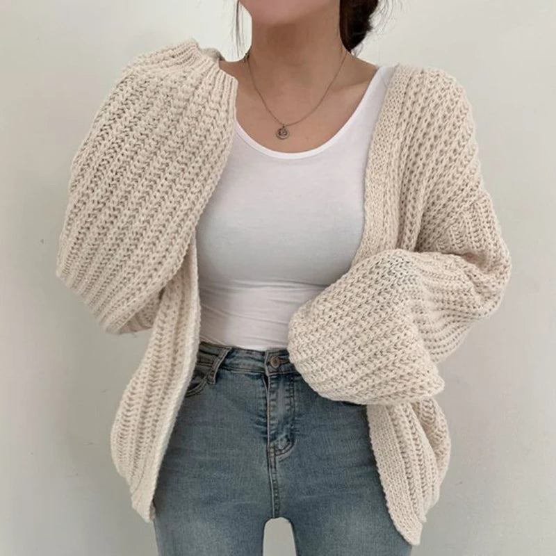 Vintage Cardigan Sweater Casual