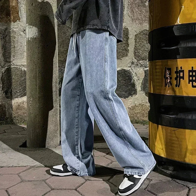 Men’s Loose Straight Wide Pants