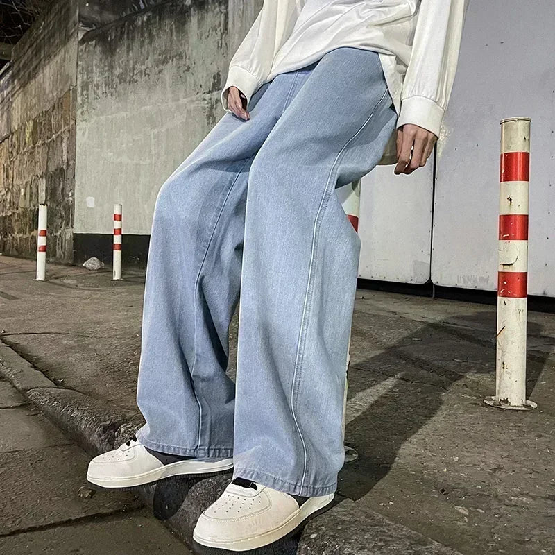 Men’s Loose Straight Wide Pants