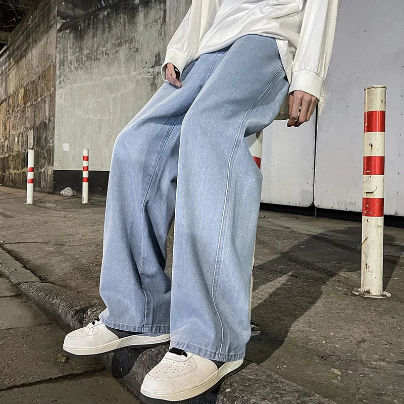 Men’s Loose Straight Wide Pants