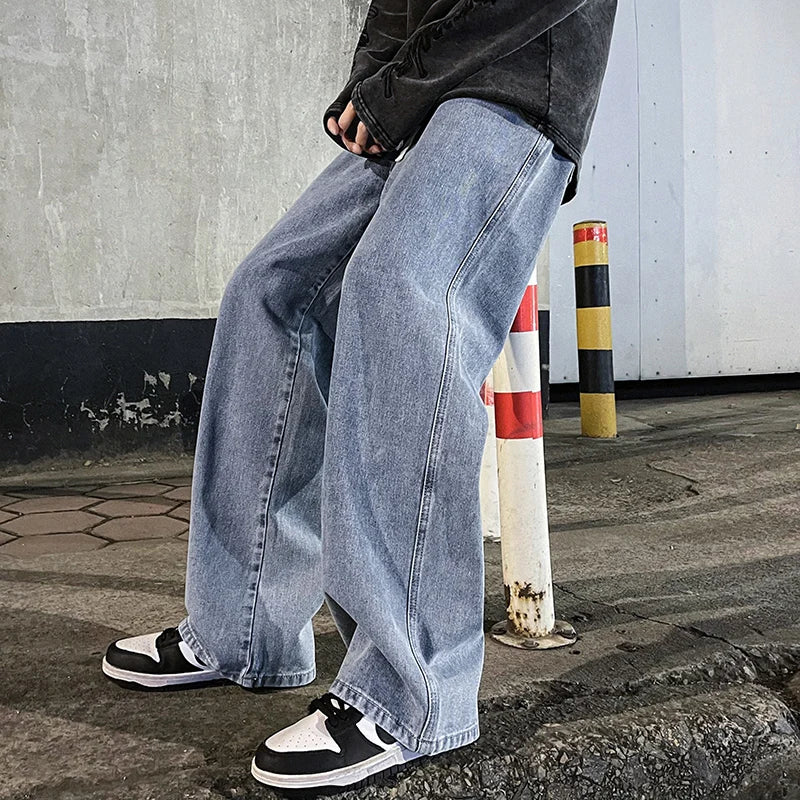 Men’s Loose Straight Wide Pants