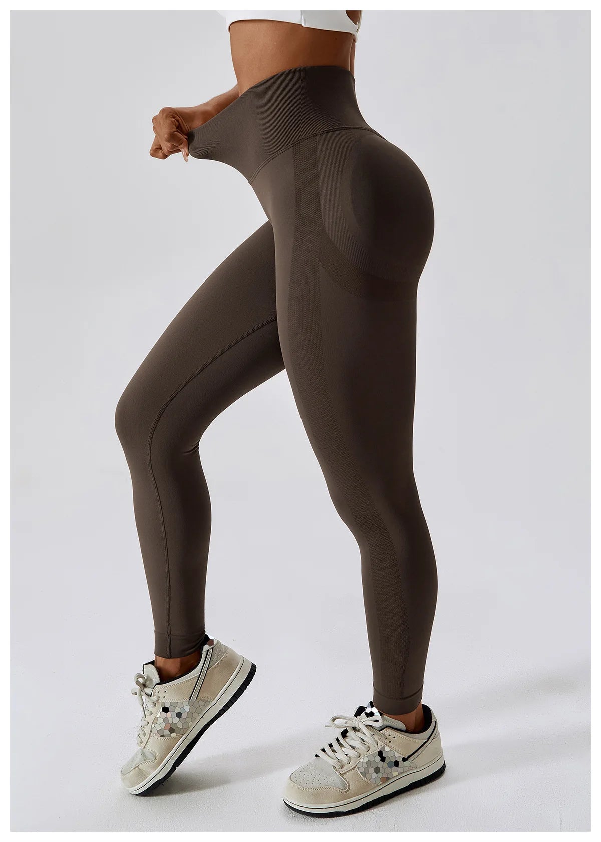 Women Fitness Running High Waist Slim Push Up Sport Scrunch Butt Legging
